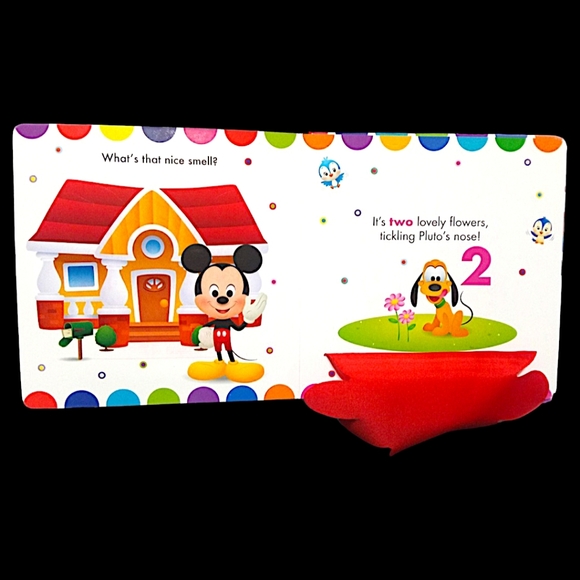 Disney Baby: 1, 2, 3 What Do You See? by Maggie Fischer, Cloth Flaps Ser; 2019 - Picture 14 of 16